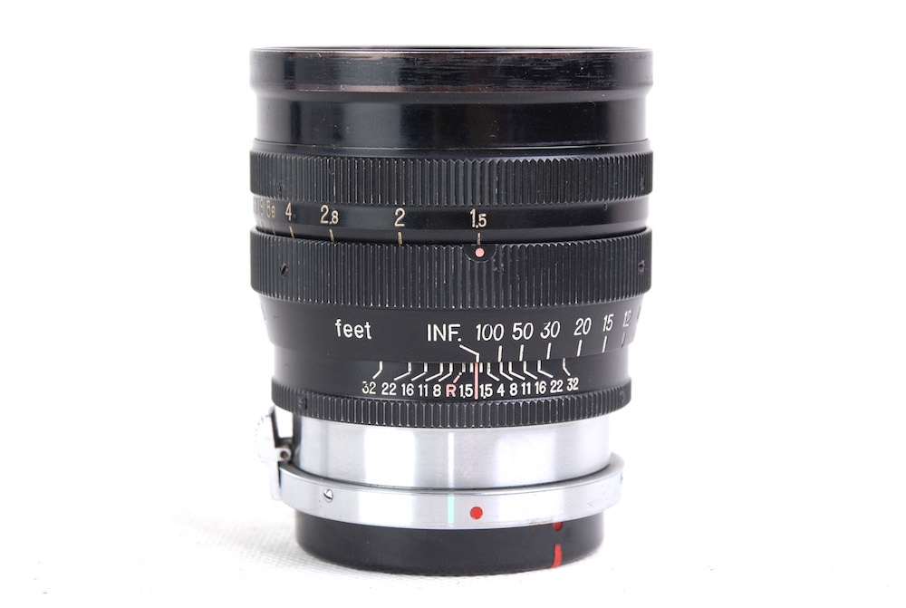 【美品】Nikon/ニコン Nippon kogaku Nikkor-S.C 85mm F1.5 ブラックペイント RF Sマウント レンズ