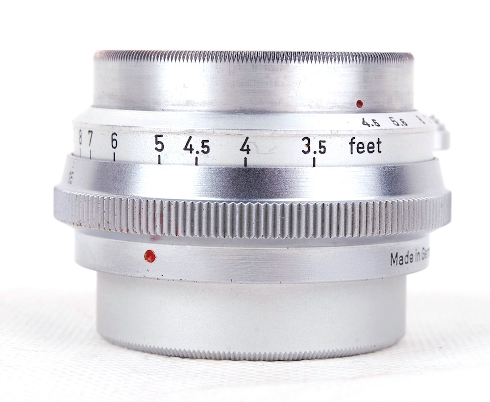 【美品】Steinheil Munchen/シュタインハイル ミュンヘン Orthostigmat 35mm F4.5 VL原産 LEICA/ライカ L39マウント レンズ