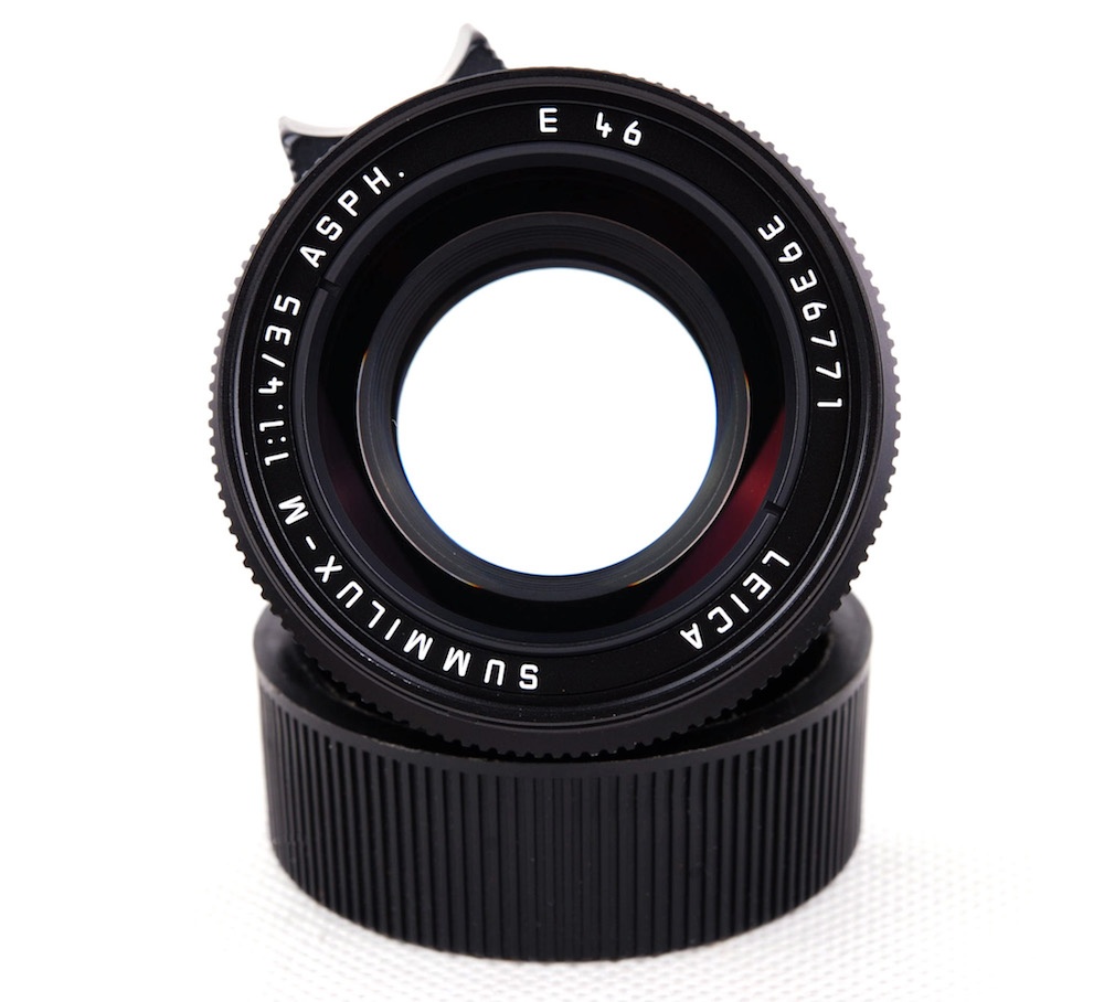 【美品】LEICA/ライカ SUMMILUX-M 35mm F1.4 ASPH 12589 A49フード付