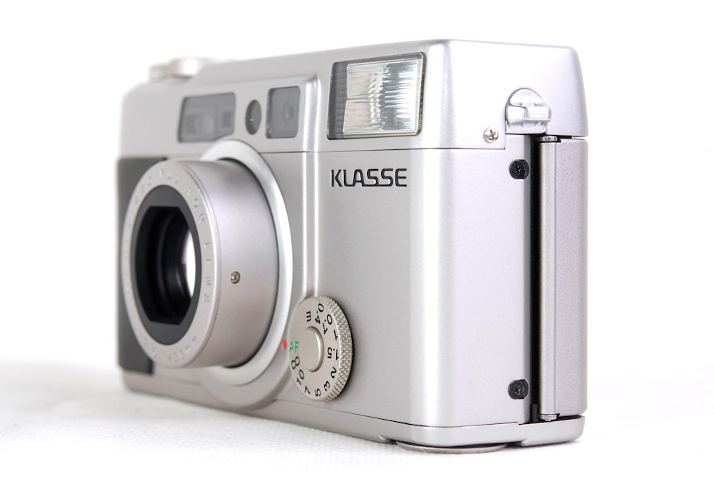 【美品】Fujifilm/富士フィルム Klasse シルバー 38mm F2.6レンズ付き レンジファインダーカメラ