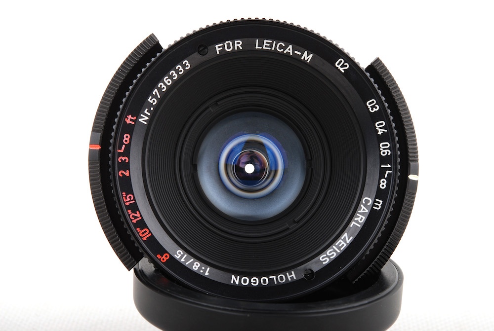 【美品】Leica/ライカ Zeiss Hologon/ホロゴン Mマウント 15mm F8 世界中225本限定 レンズ 元箱付き
