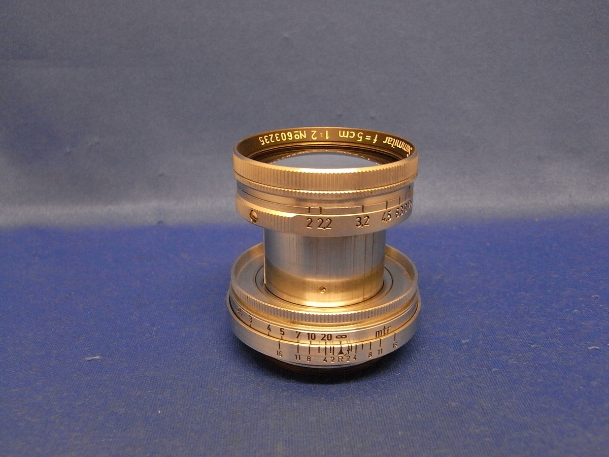 ライカ ズミター50mm F2 Property of u.s army