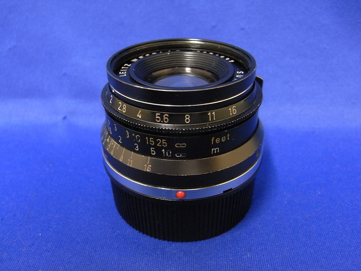 ライカ ズミクロンM 35mm F2 ブラッククローム 8枚玉