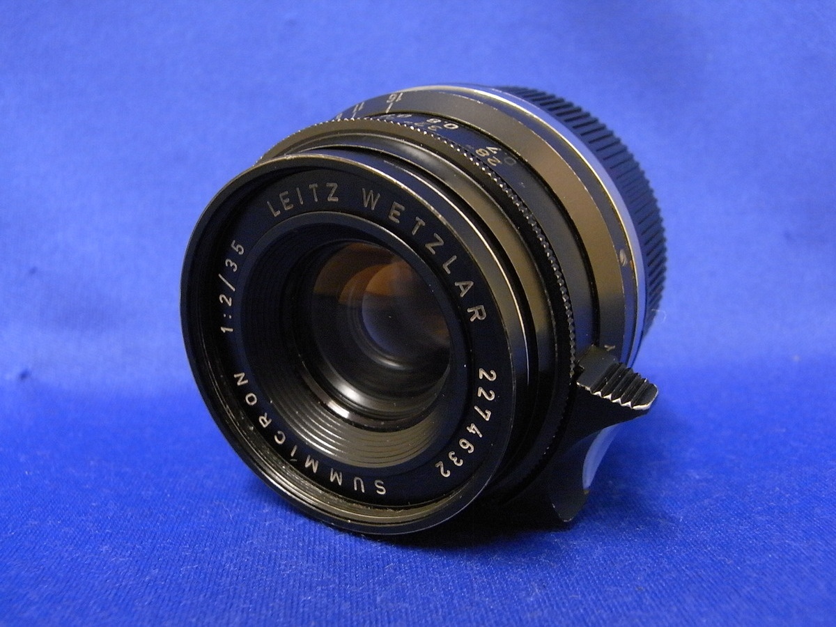ライカ ズミクロンM 35mm F2 ブラッククローム 8枚玉