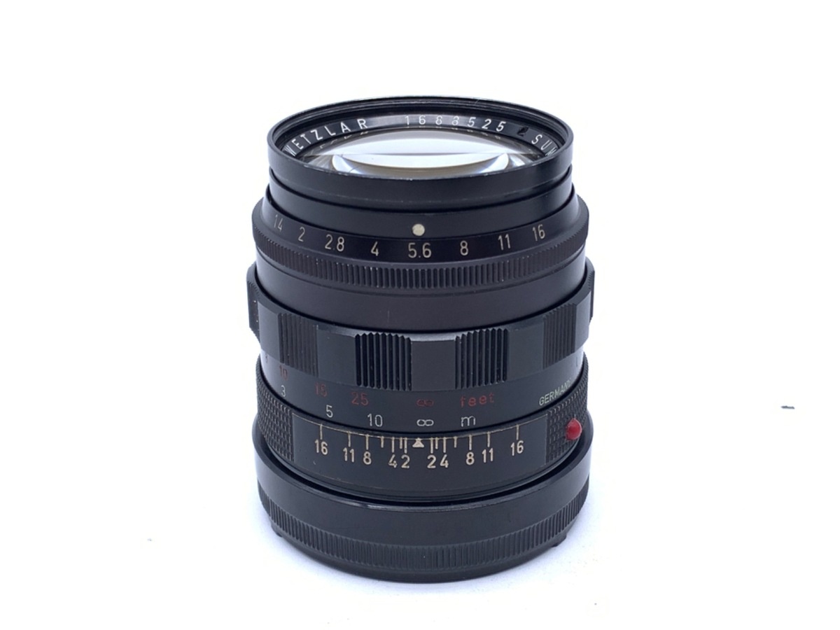 ライカ ズミルックスM 50mm F1.4 オリジナルブラックペイント 真鍮マウント