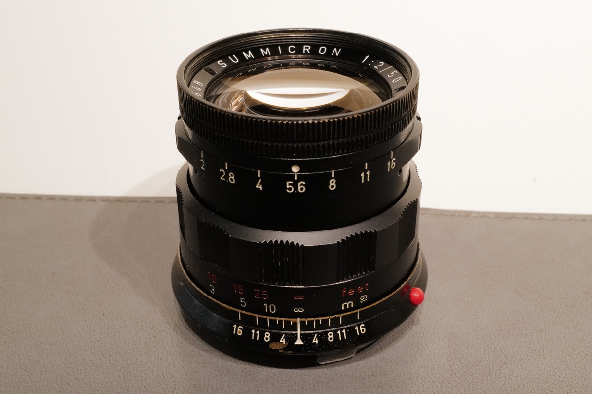 ライカ ズミクロンM 50mm F2 固定 後期 ブラックペイント