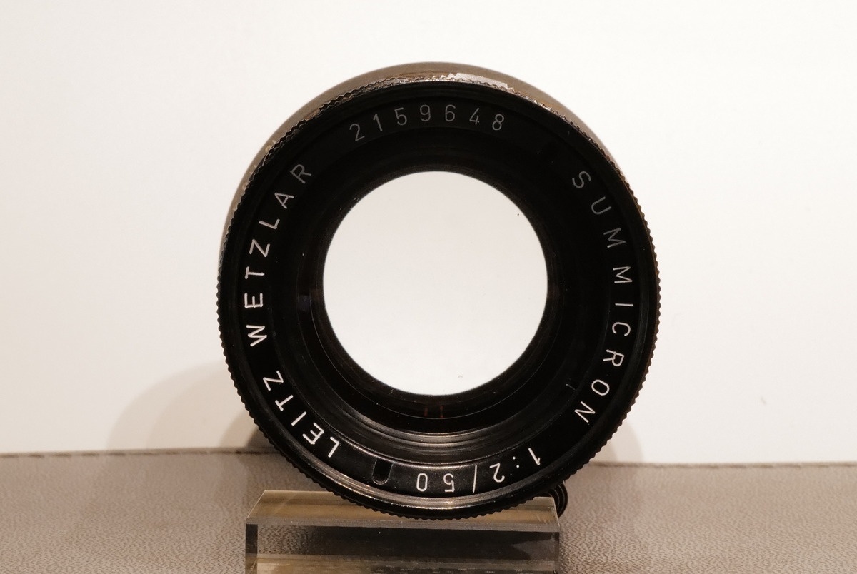 ライカ ズミクロンM 50mm F2 固定 後期 ブラックペイント