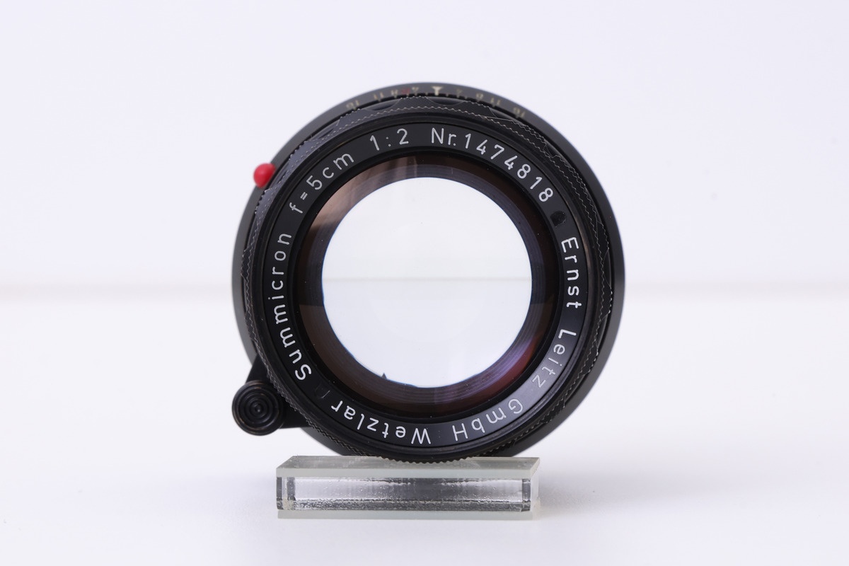 ライカ ズミクロンM 50mm F2 固定 初期 ブラックペイント(Rマーク)