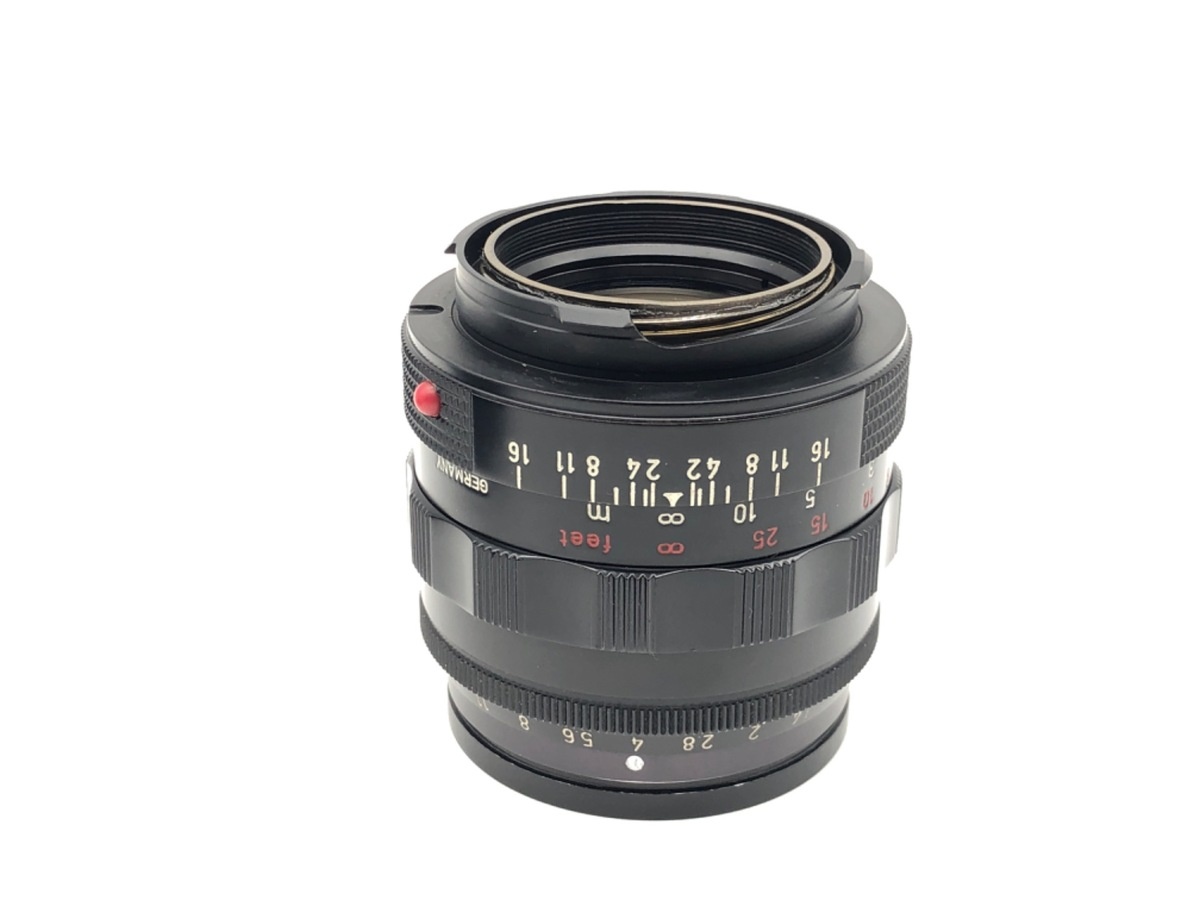 ライカ ズミルックスM 50mm F1.4 オリジナルブラックペイント 真鍮マウント 逆ローレット