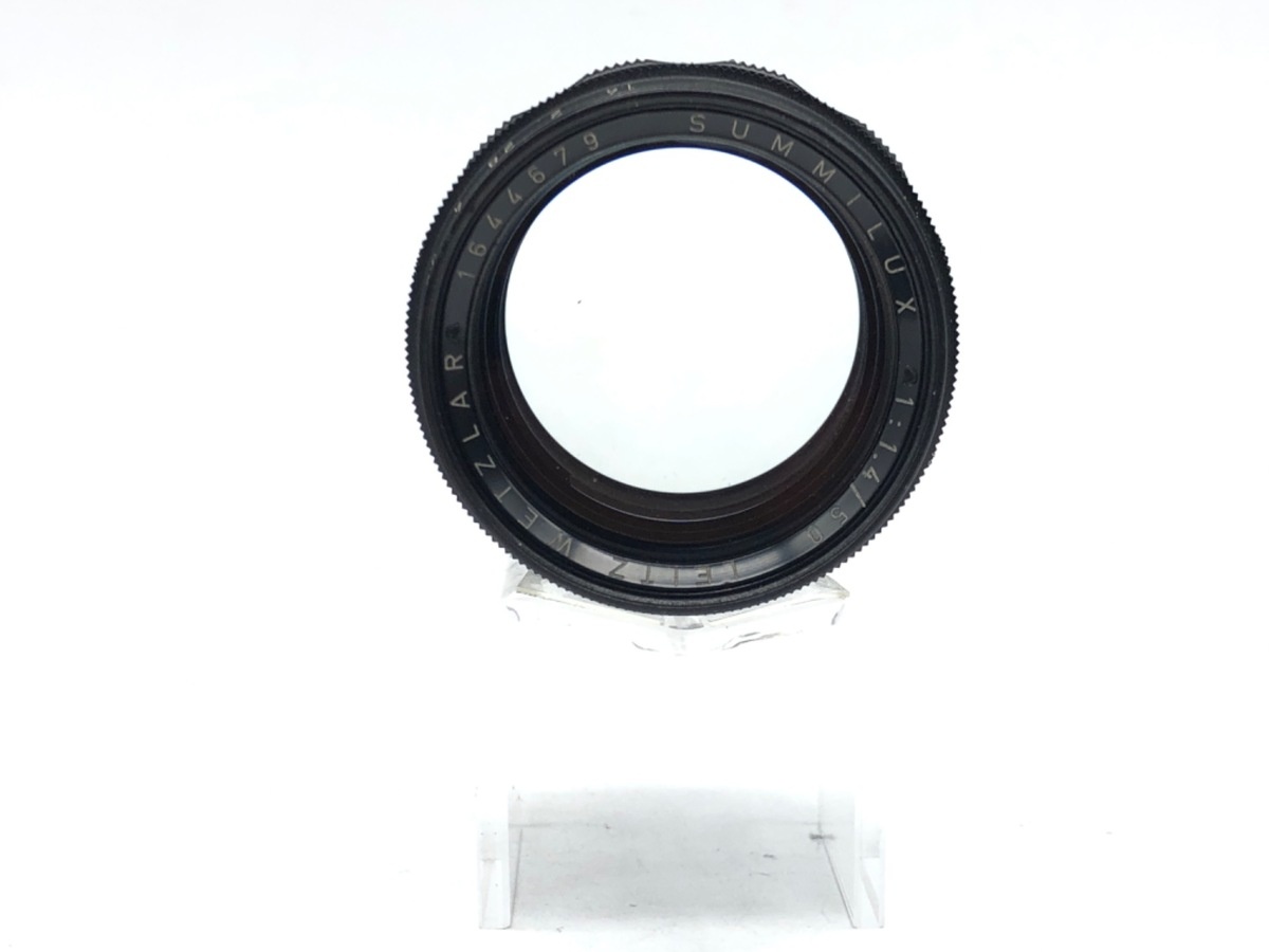 ライカ ズミルックスM 50mm F1.4 オリジナルブラックペイント 真鍮マウント 逆ローレット