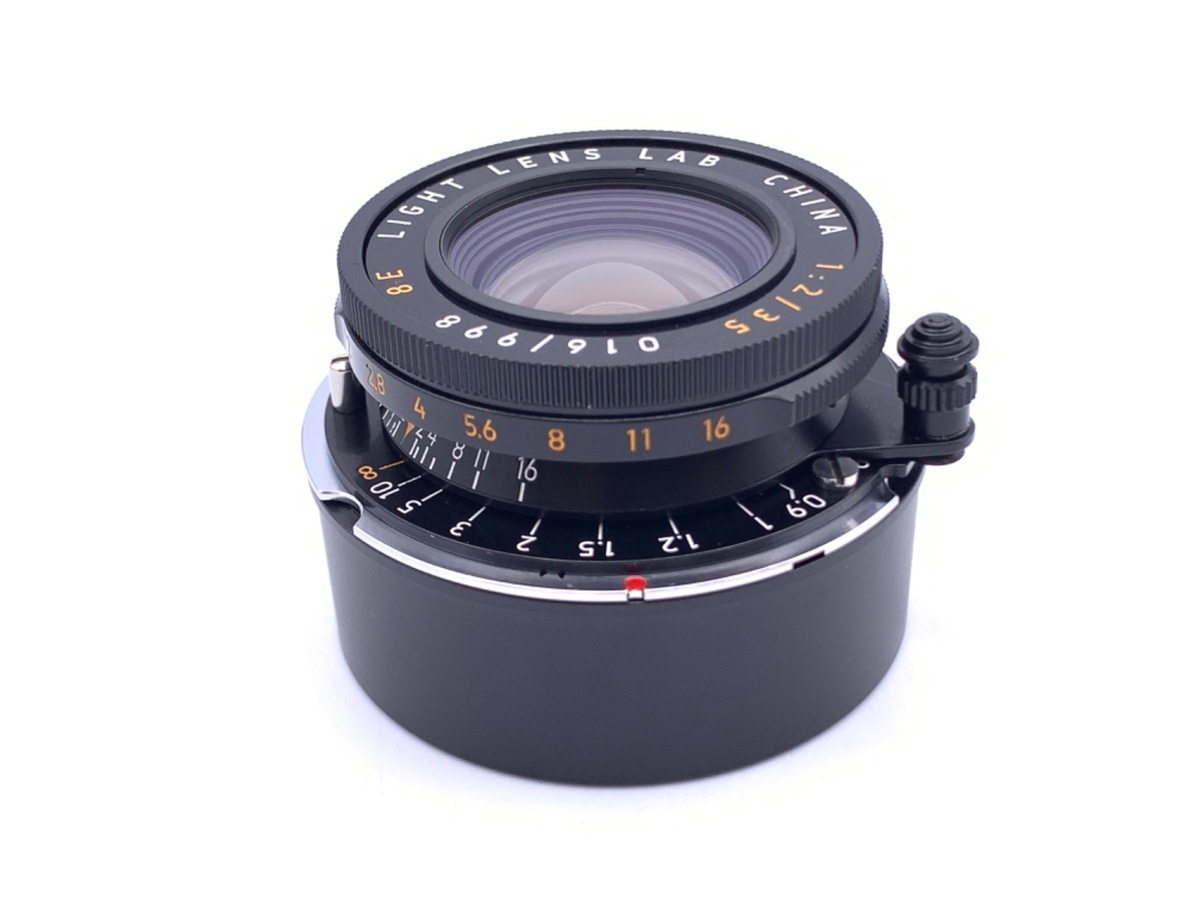LIGHT LENS LAB LTM 35mm f/2 Collapsible ライカL39/M用 ブラックペイント