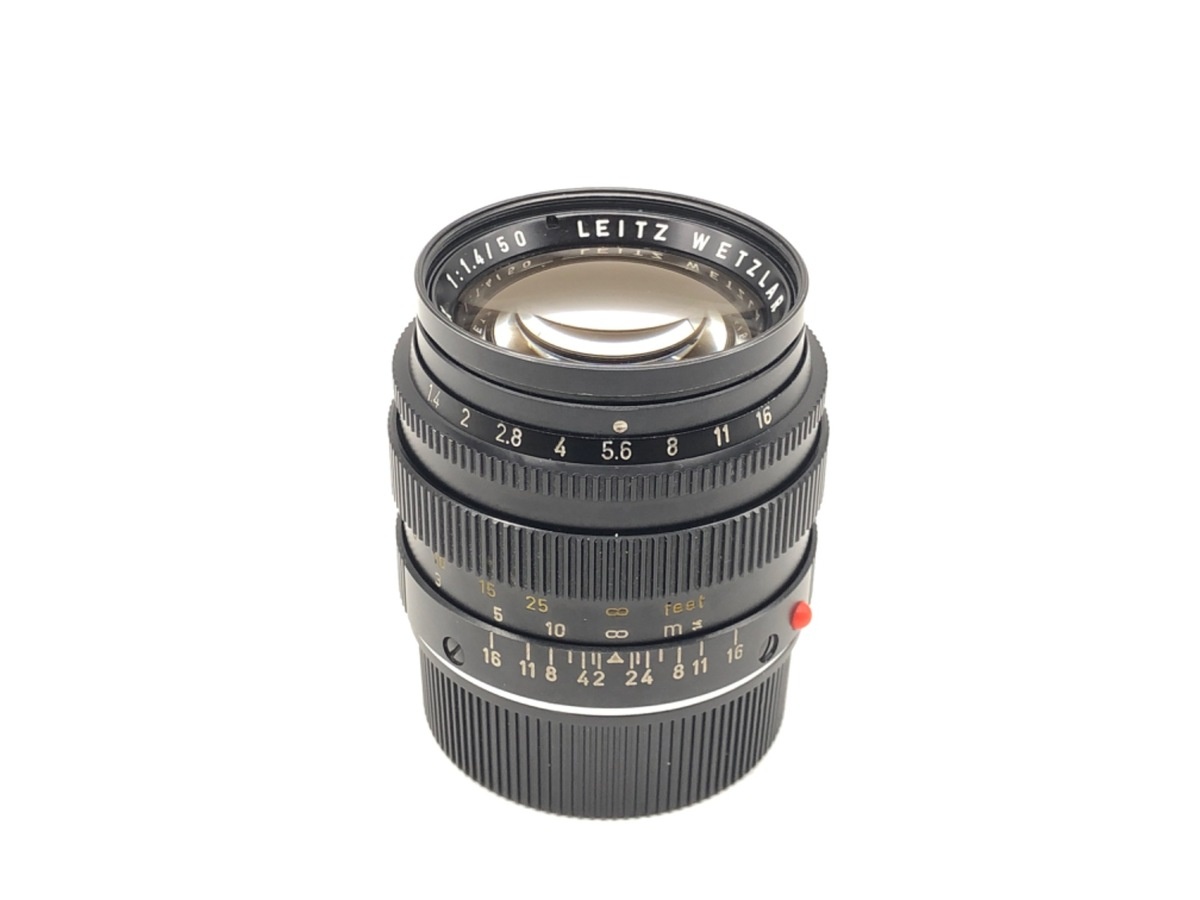 ライカ ズミルックス M 50mm F1.4 E43で距離指標環直接ペイント
