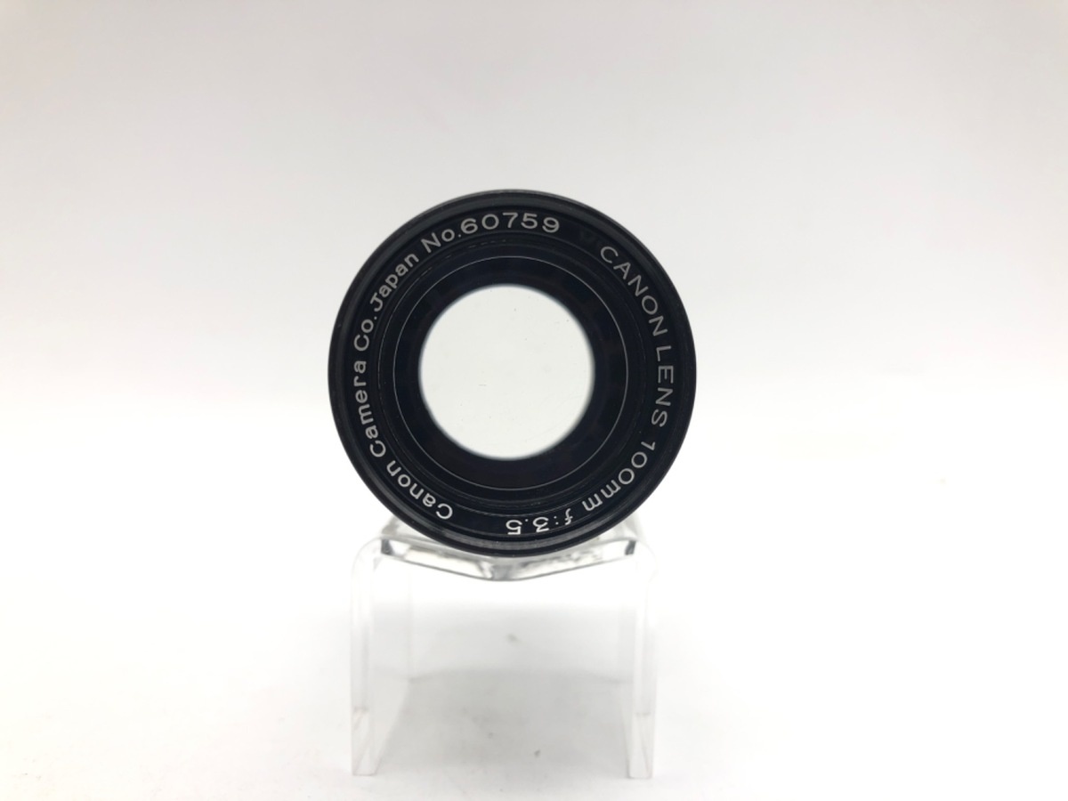 キヤノン CANON 100mm F3.5 Lマウント 前期