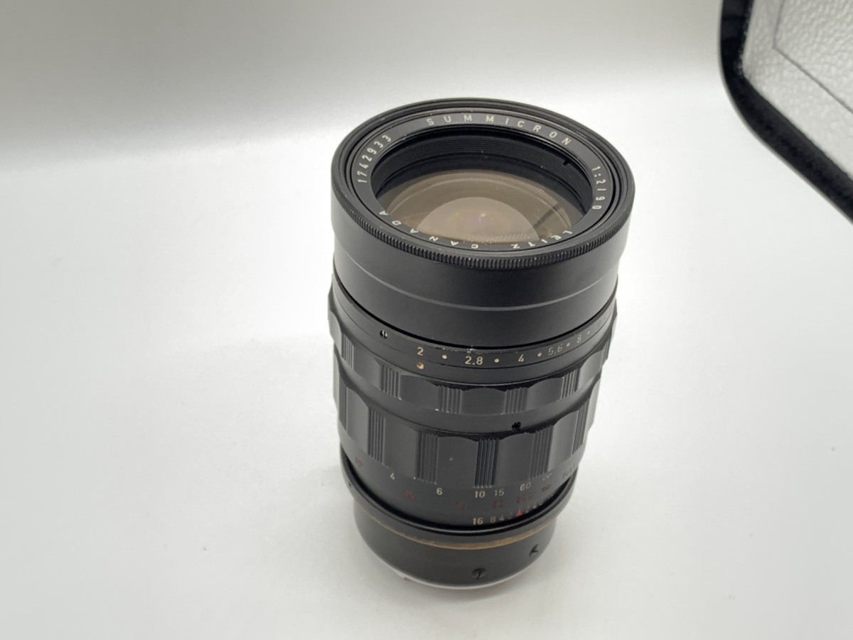 ライカ ズミクロン M 90mm F2 ブラックペイント(2代目)