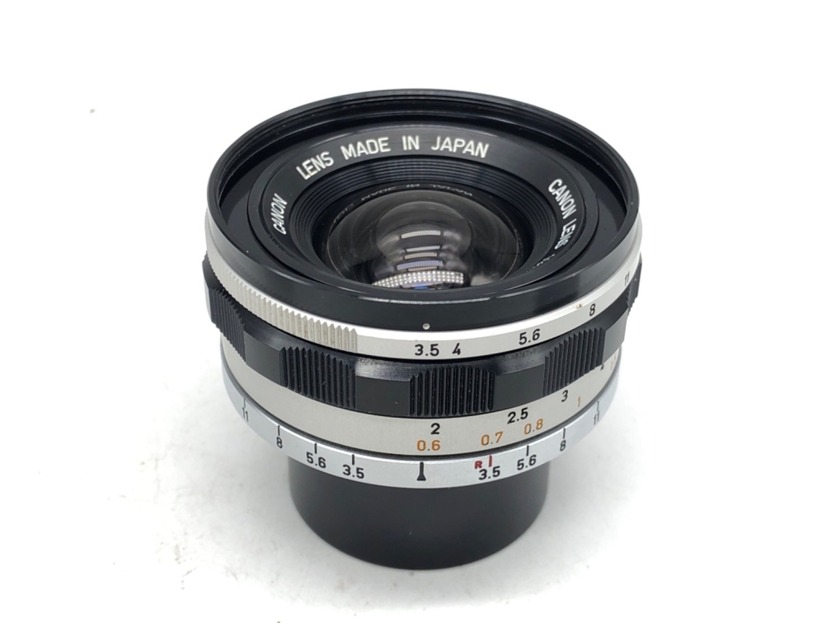 キヤノン キヤノンレンズ L19mm F3.5 ファインダー付