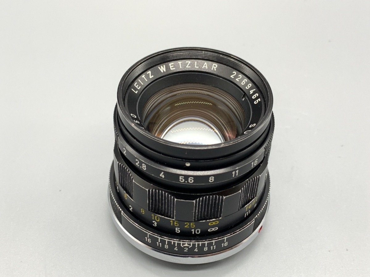 ライカ ズミクロンM 50mm F2 ブラック(2代目) 最初期型