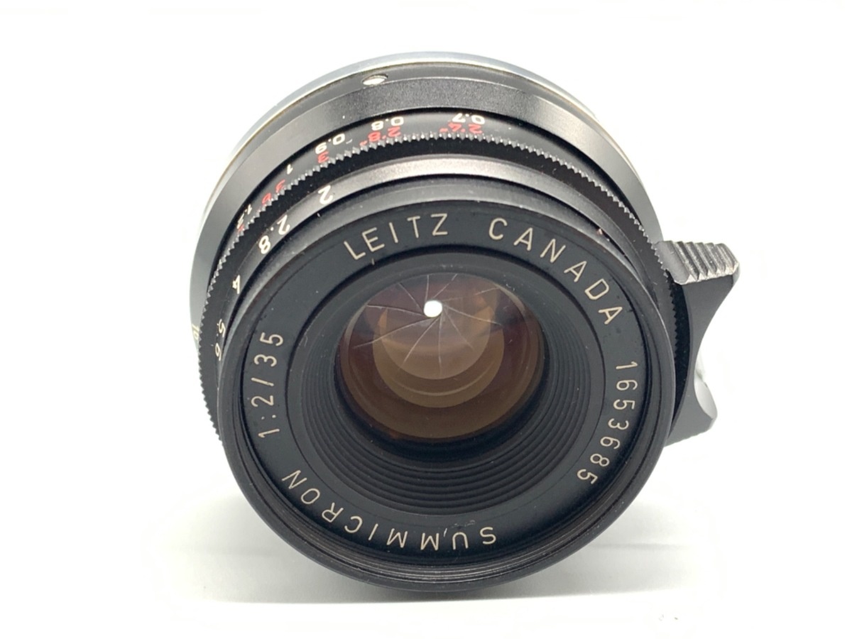 ライカ ズミクロンM 35mm F2 ブラッククローム 8枚玉