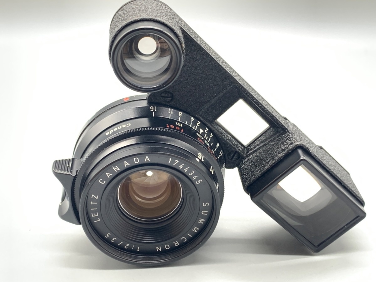 ライカ ズミクロンM 35mm F2 眼鏡付 ブラック