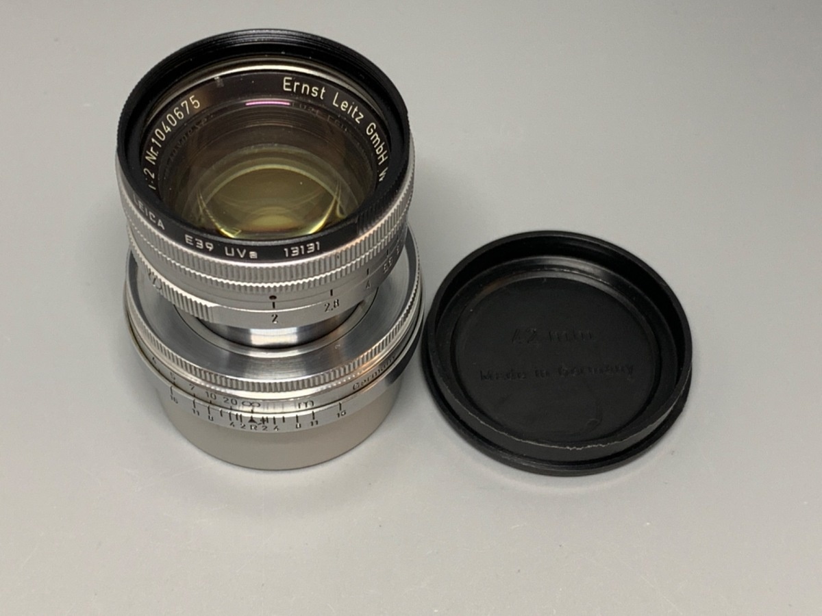 ライカ ズミクロンL 50mm F2 沈胴(初期トリウム)