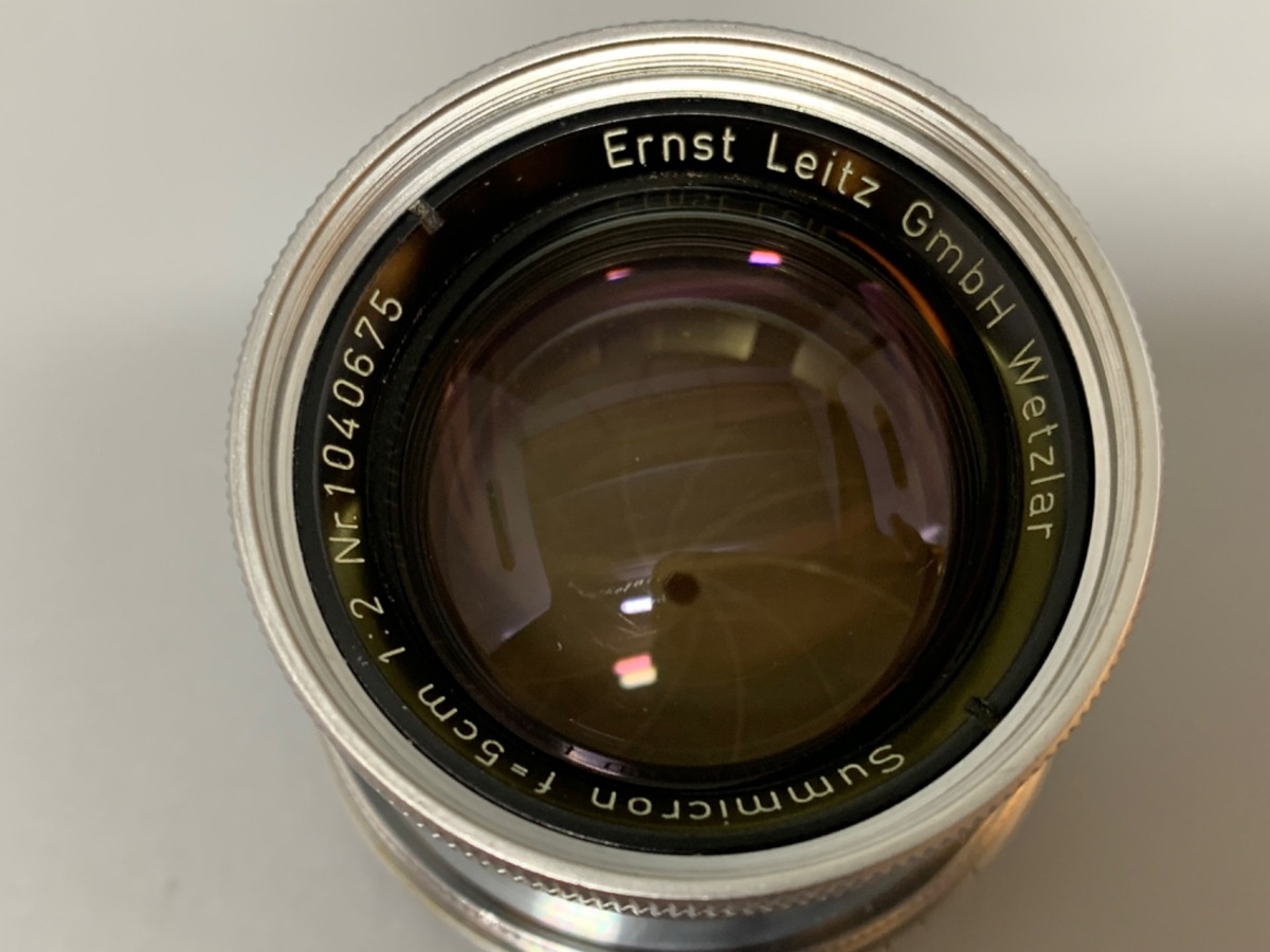 ライカ ズミクロンL 50mm F2 沈胴(初期トリウム)