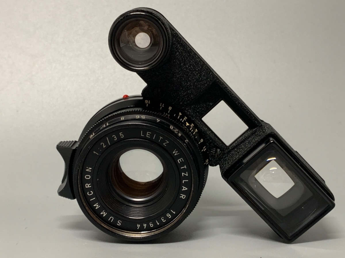 ライカ ズミクロンM 35mm F2 眼鏡付 ブラック
