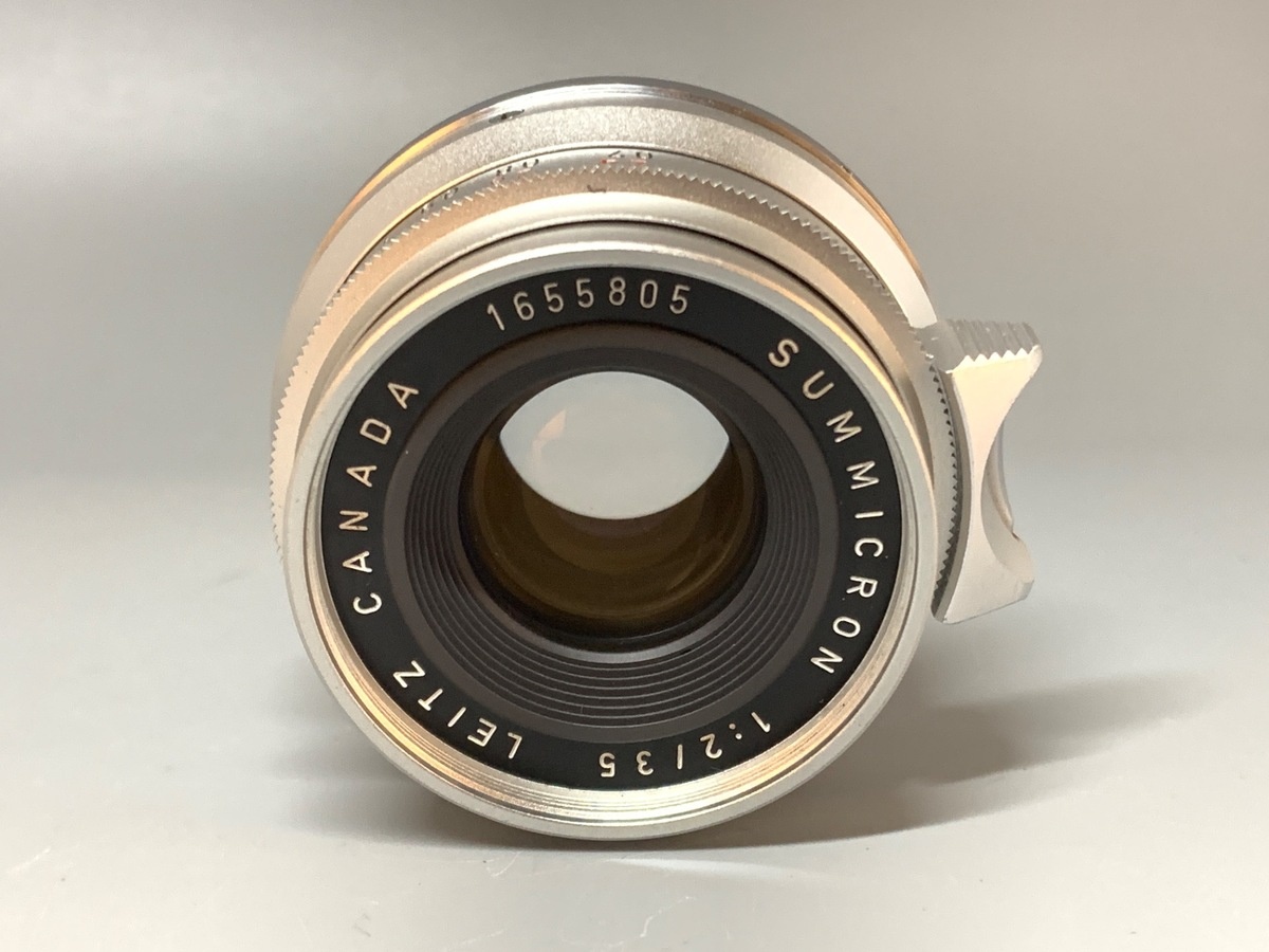 ライカ ズミクロンM 35mm F2 クローム 8枚玉