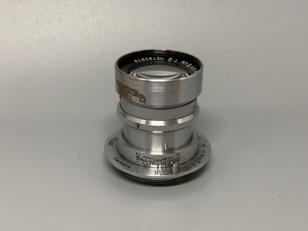 ライカ ズマールL 50mm F2 固定 (ヒョットコ)