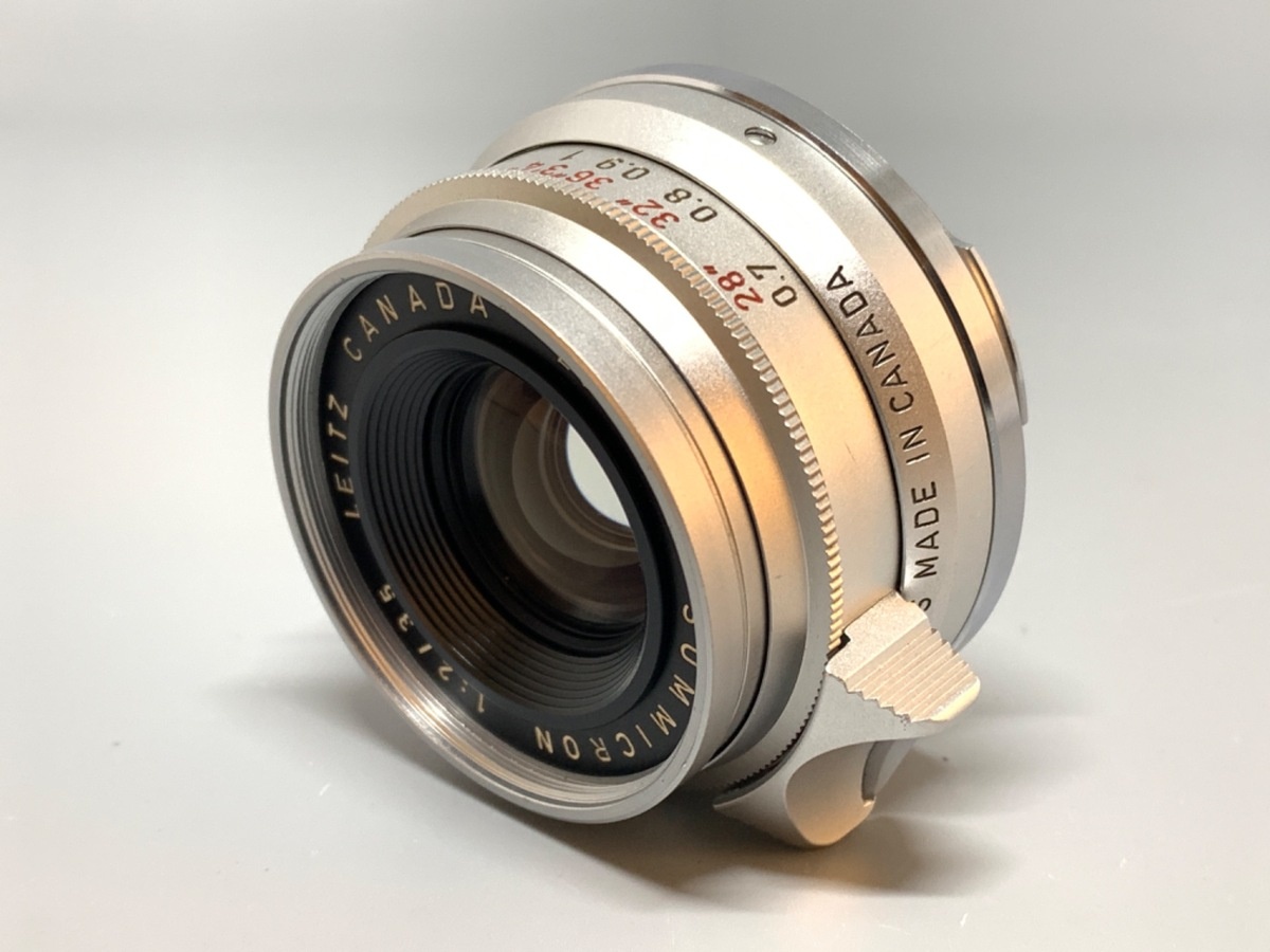 ライカ ズミクロンM 35mm F2 クローム 8枚玉