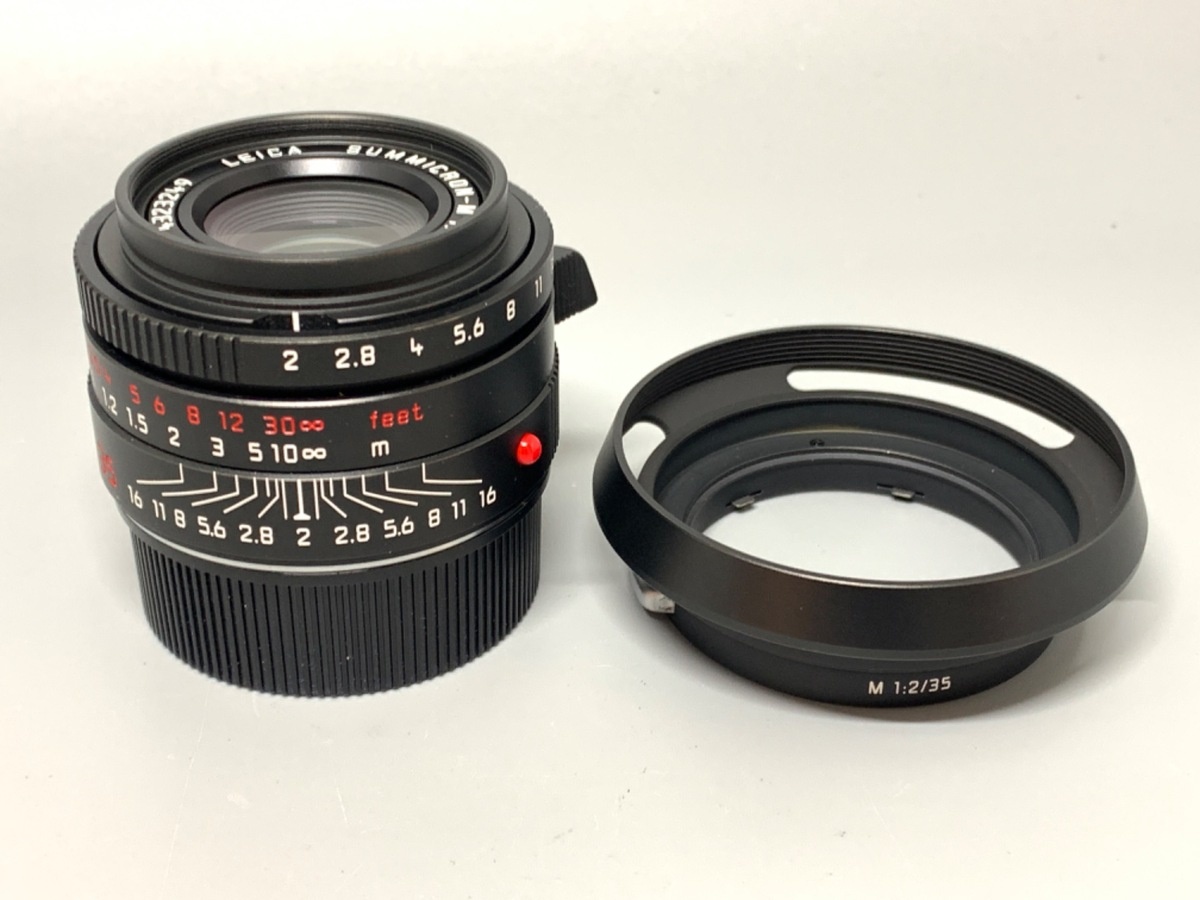 ライカ ズミクロンM 35/2 ASPH. ブラッククローム 11689
