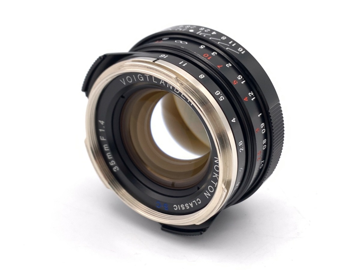 コシナ NOKTON Classic 35mm F1.4(VM)ICS ブラックペイント