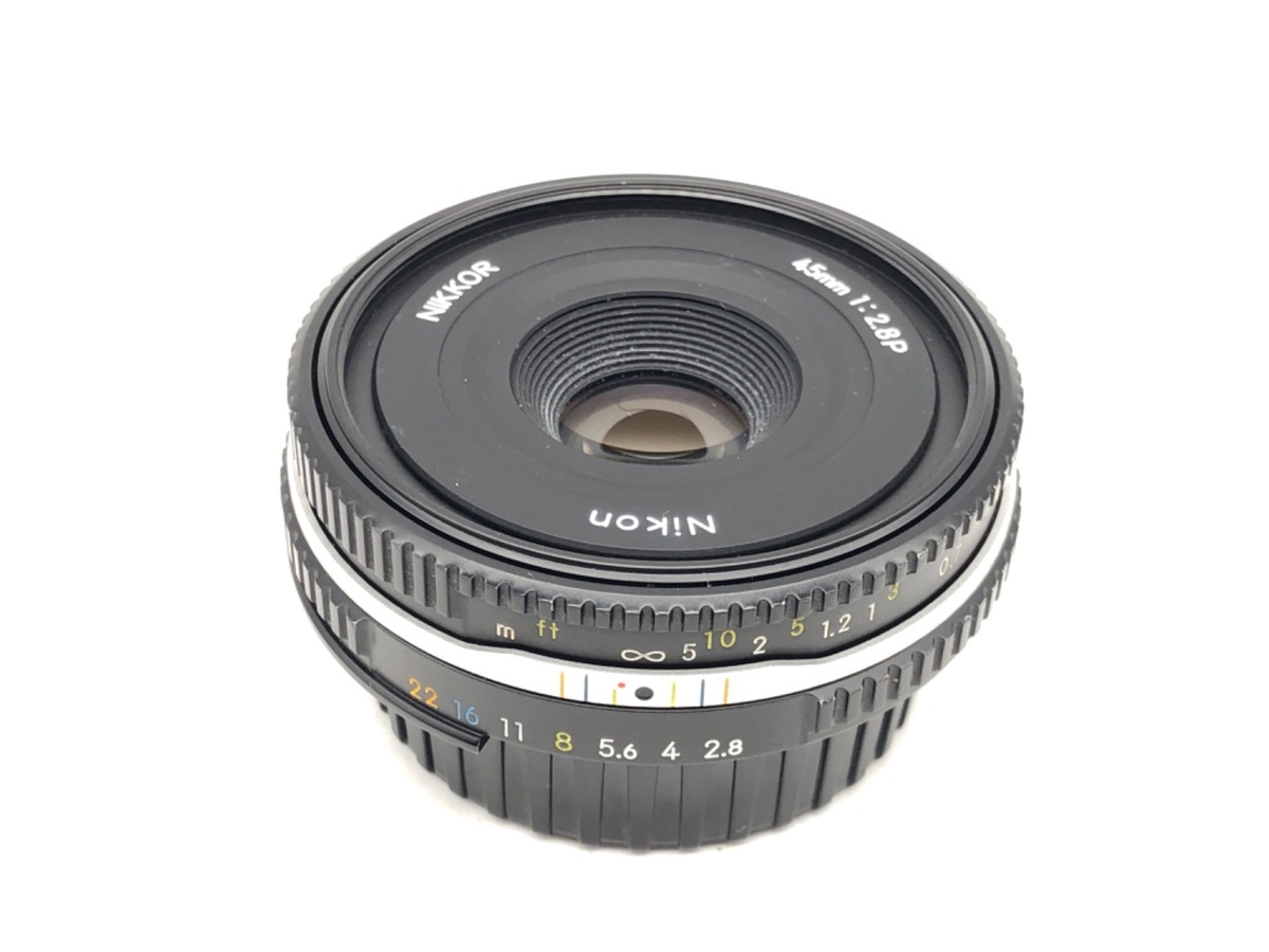ニコン Ai-S 45/2.8 P ブラック