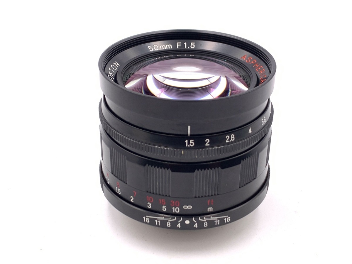 フォクトレンダー ノクトン 50mm F1.5 Aspherical ブラック