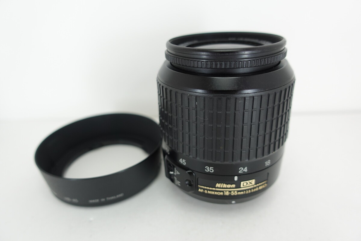 ニコン AF-S DX ED 18-55/3.5-5.6G ブラック