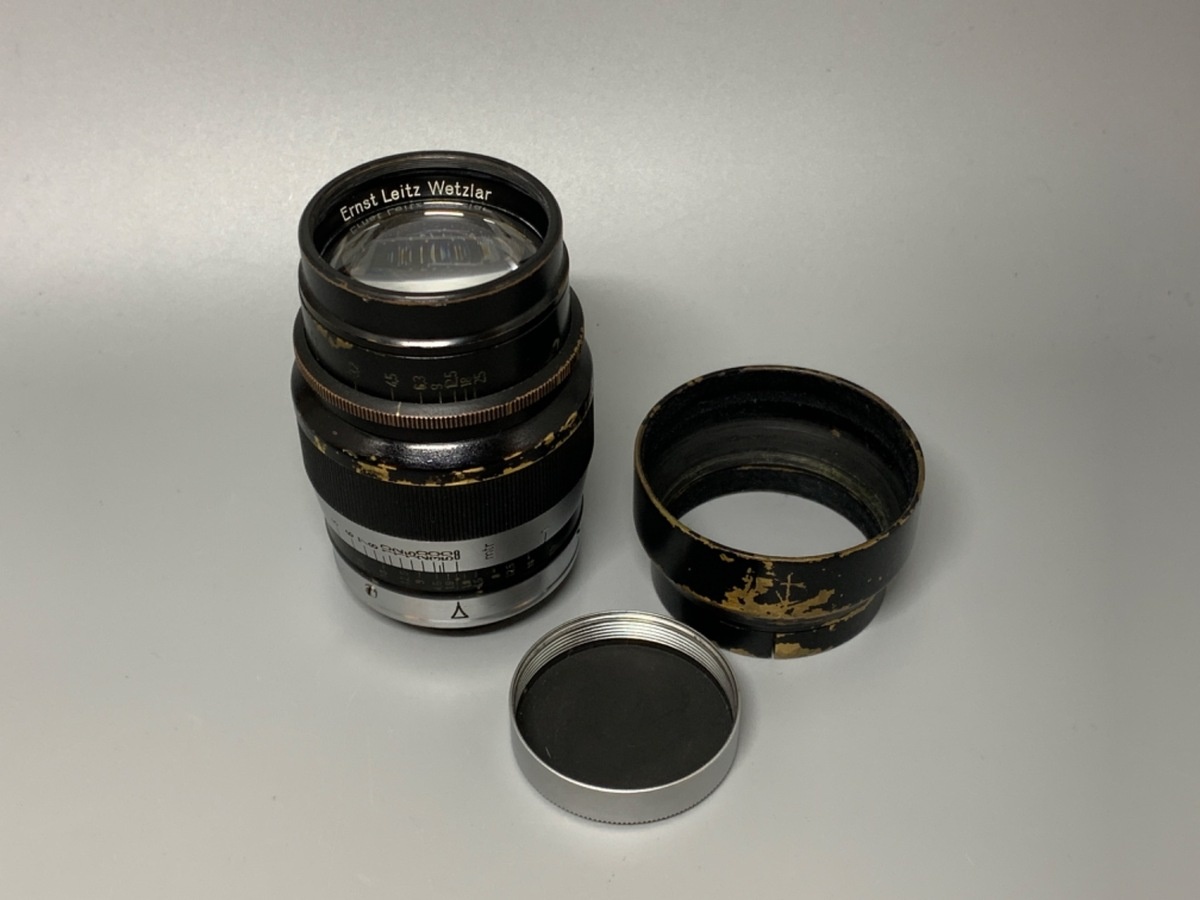 ライカ ヘクトールL 73mm F1.9(ブラックmm Fシルバー)