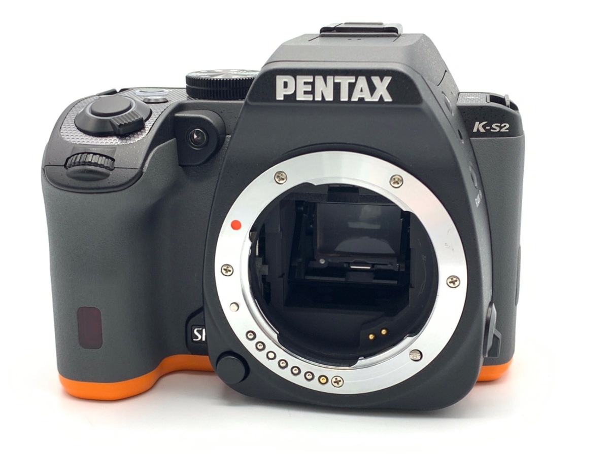 ペンタックス K-S2 ボディ ブラック×オレンジ