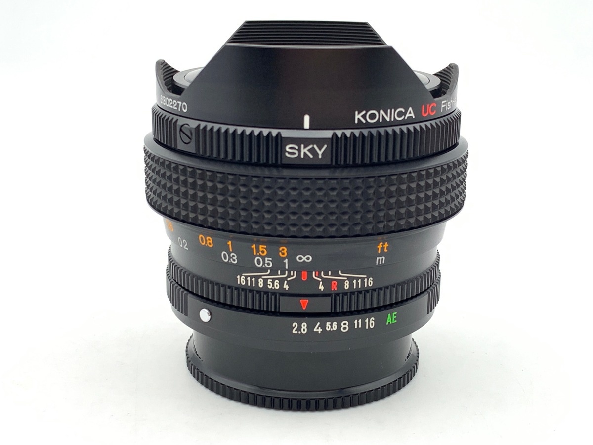 コニカ AR 15mm F2.8 UC フィッシュアイ