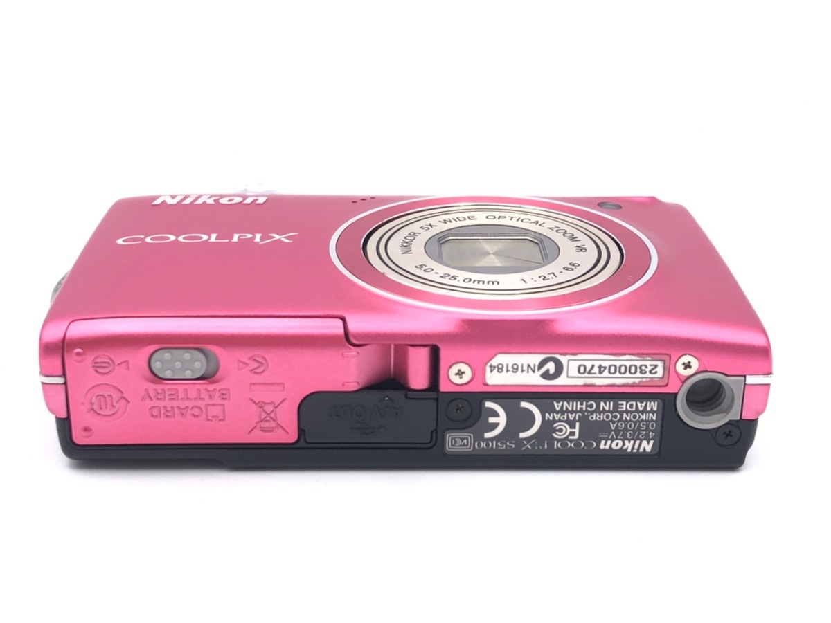 ニコン COOLPIX S5100 ホットピンク