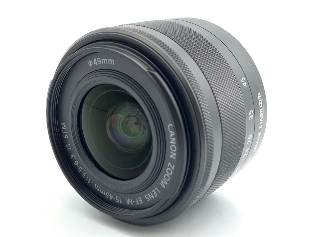 キヤノン EF-M15-45mm F3.5-6.3 IS STM グラファイト