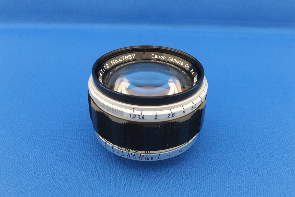 キヤノン CANON 50mm F1.2 Lマウント