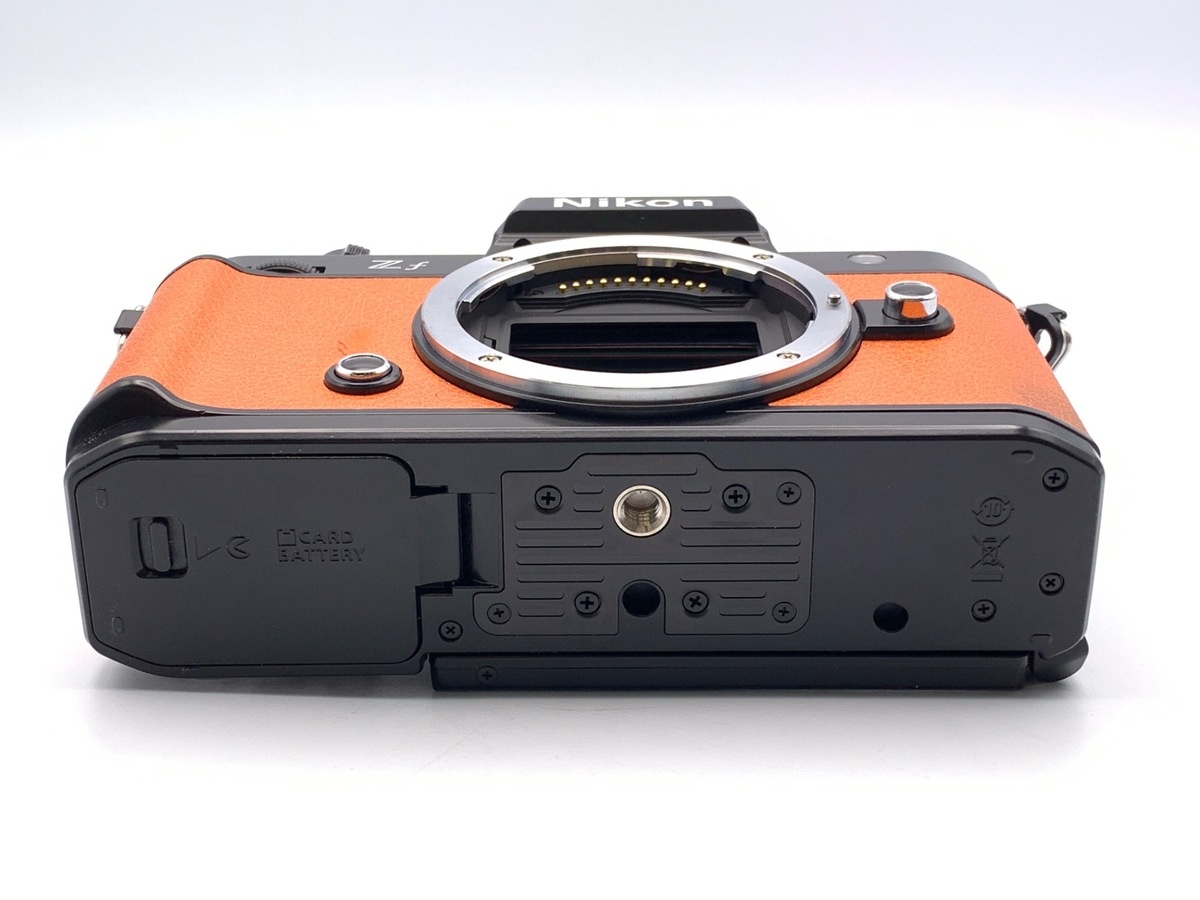 ニコン Zf ボディ ブラック プレミアムエクステリア張替済み サンセットオレンジ