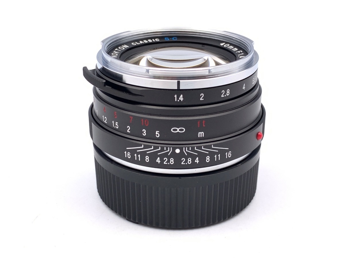 コシナ フォクトレンダー NOKTON Classic 40mm F1.4 S.C VM