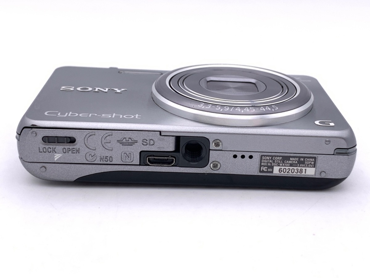 ソニー Cyber-shot DSC-WX100 S シルバー