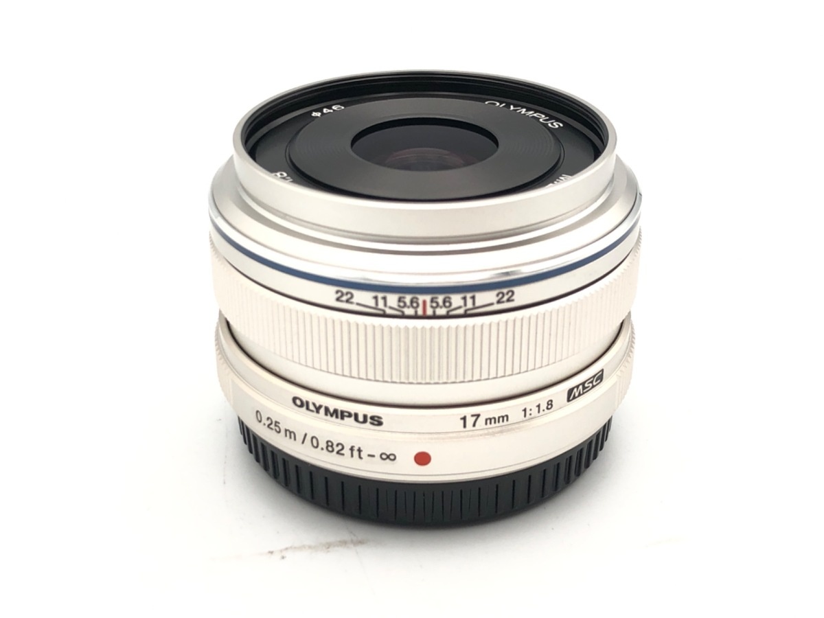オリンパス M.ZUIKO DIGITAL 17mm F1.8 シルバー