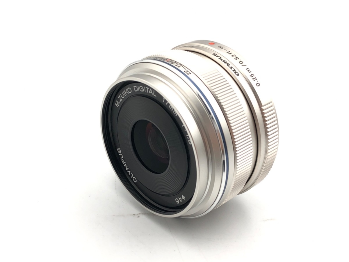 オリンパス M.ZUIKO DIGITAL 17mm F1.8 シルバー