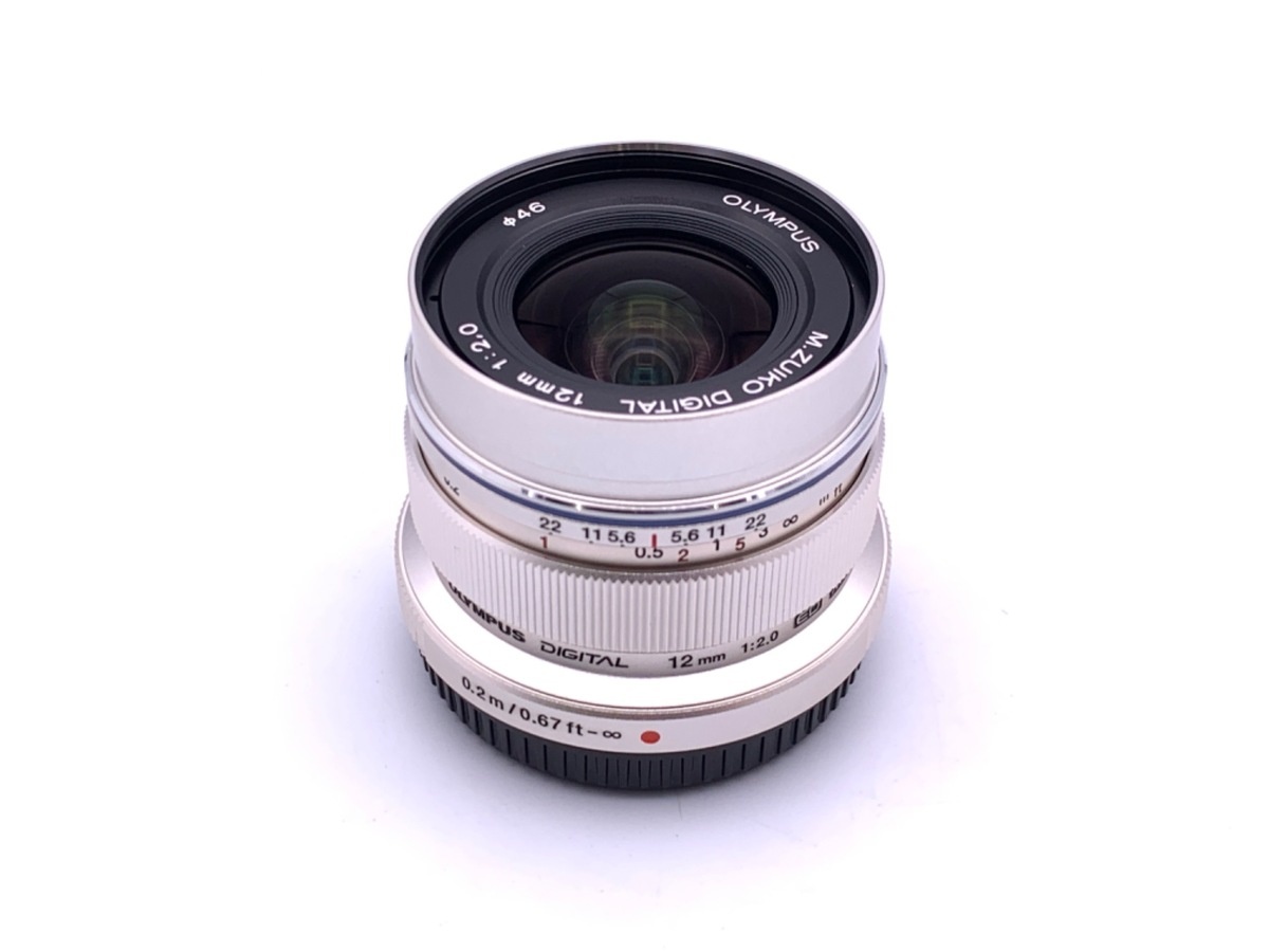 オリンパス M.ZUIKO DIGITAL ED 12mm F2.0 シルバー