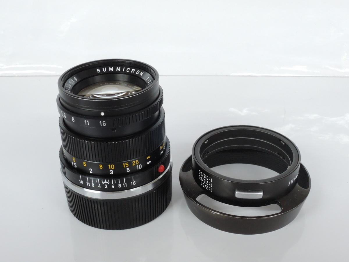 ライカ ズミクロンM 50mm F2 ブラック(2代目)