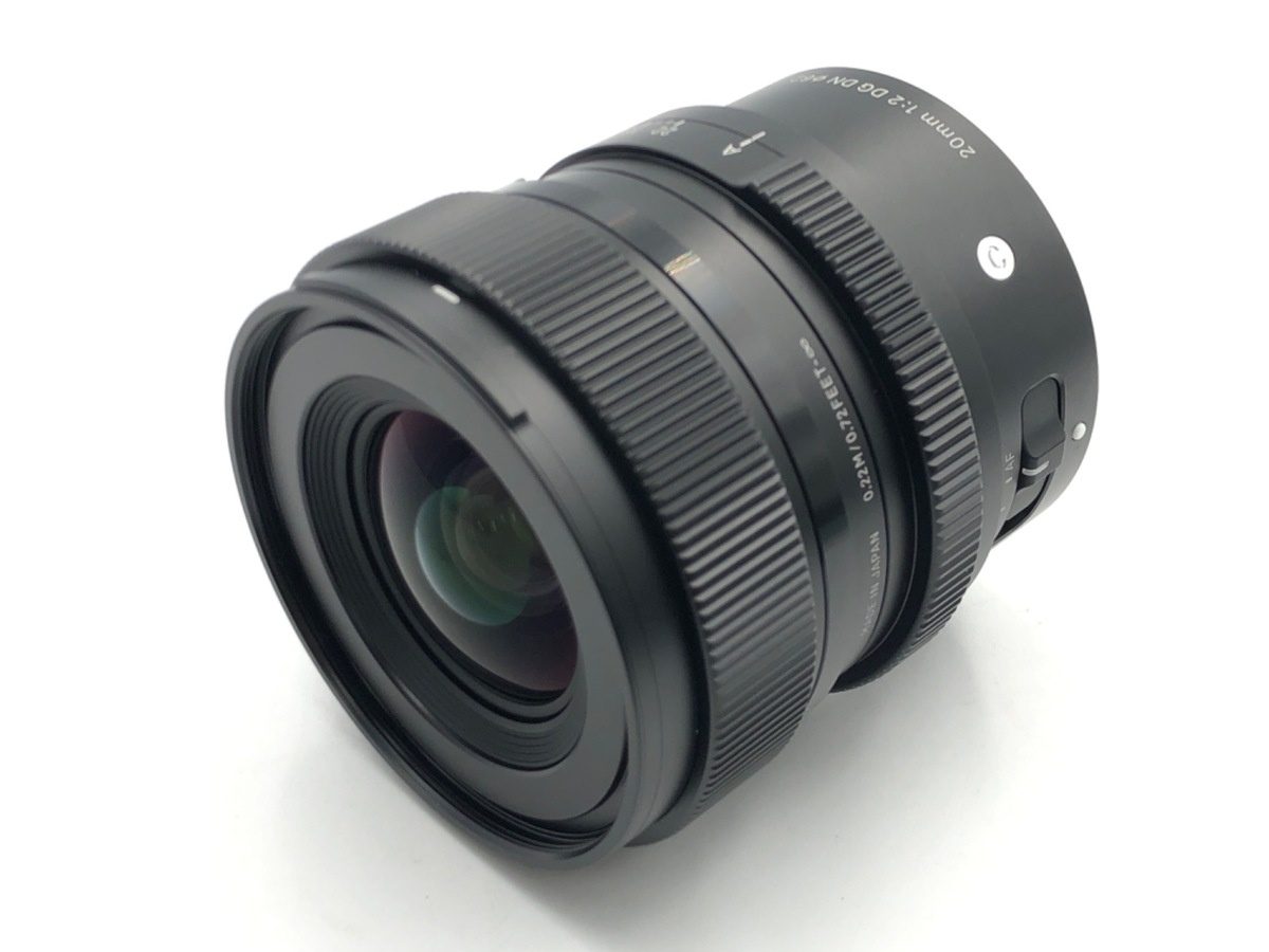 シグマ 20mm F2 DG DN Contemporary ソニーE用