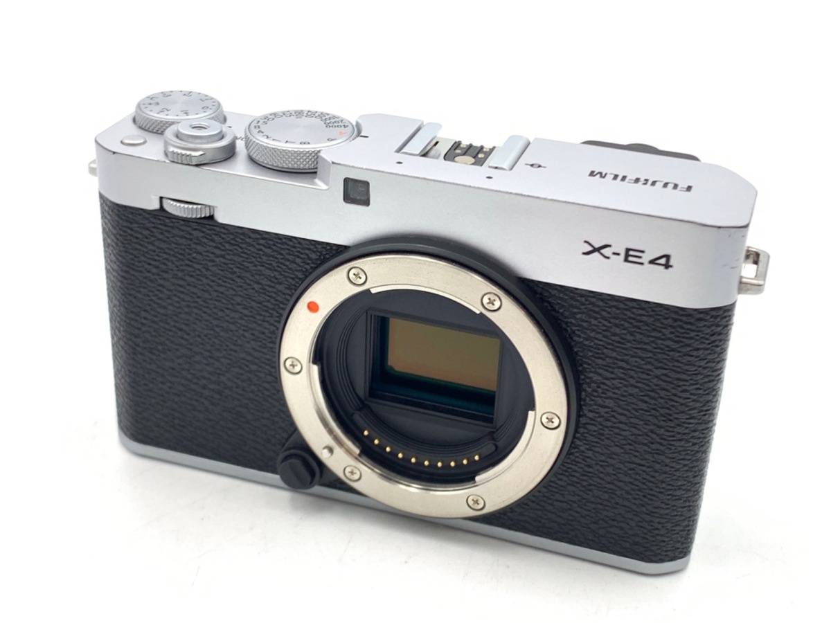 フジフイルム X-E4 ボディ シルバー