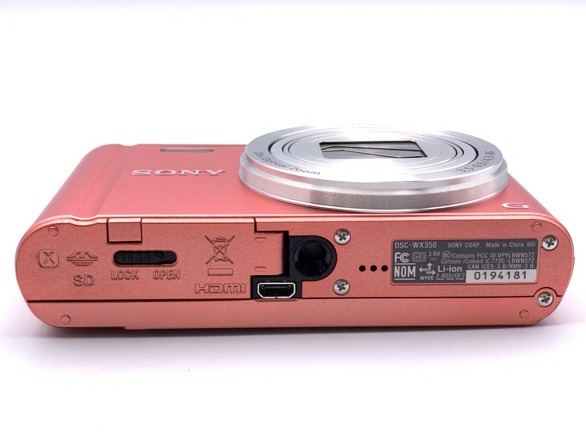 ソニー Cyber-shot DSC-WX350 P ピンク