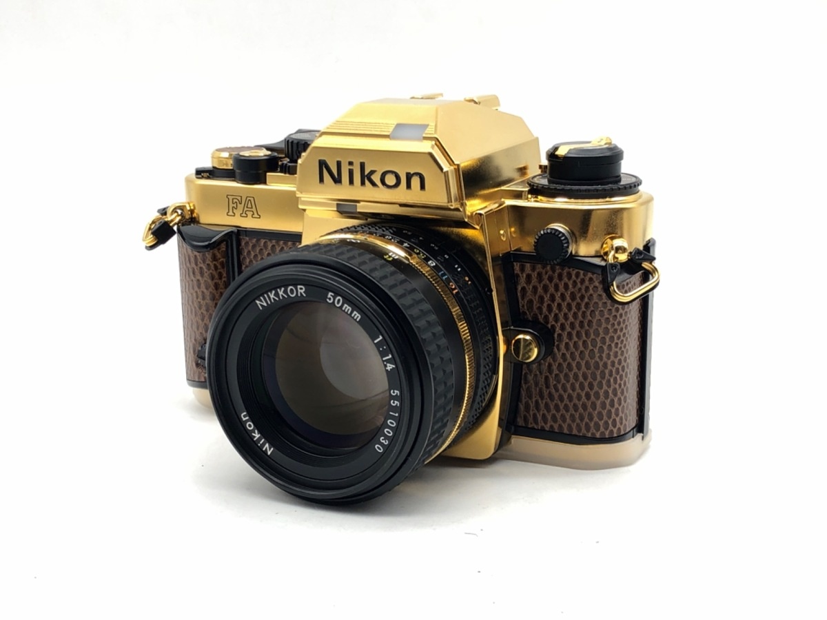 ニコン FA ボディ ゴールド (50mm F1.4付)